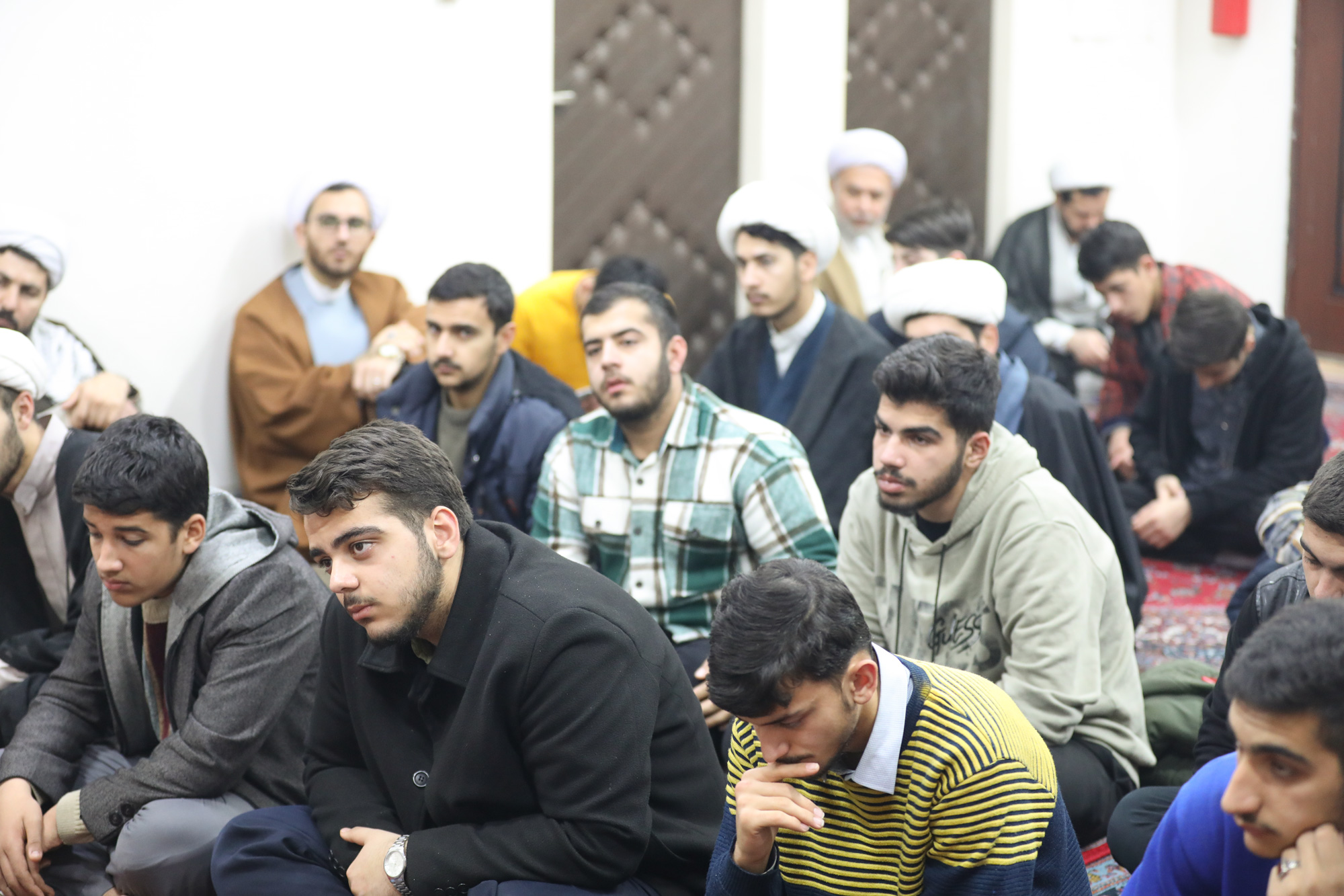 دیدار طلاب سلماس با آیت الله مروی 3