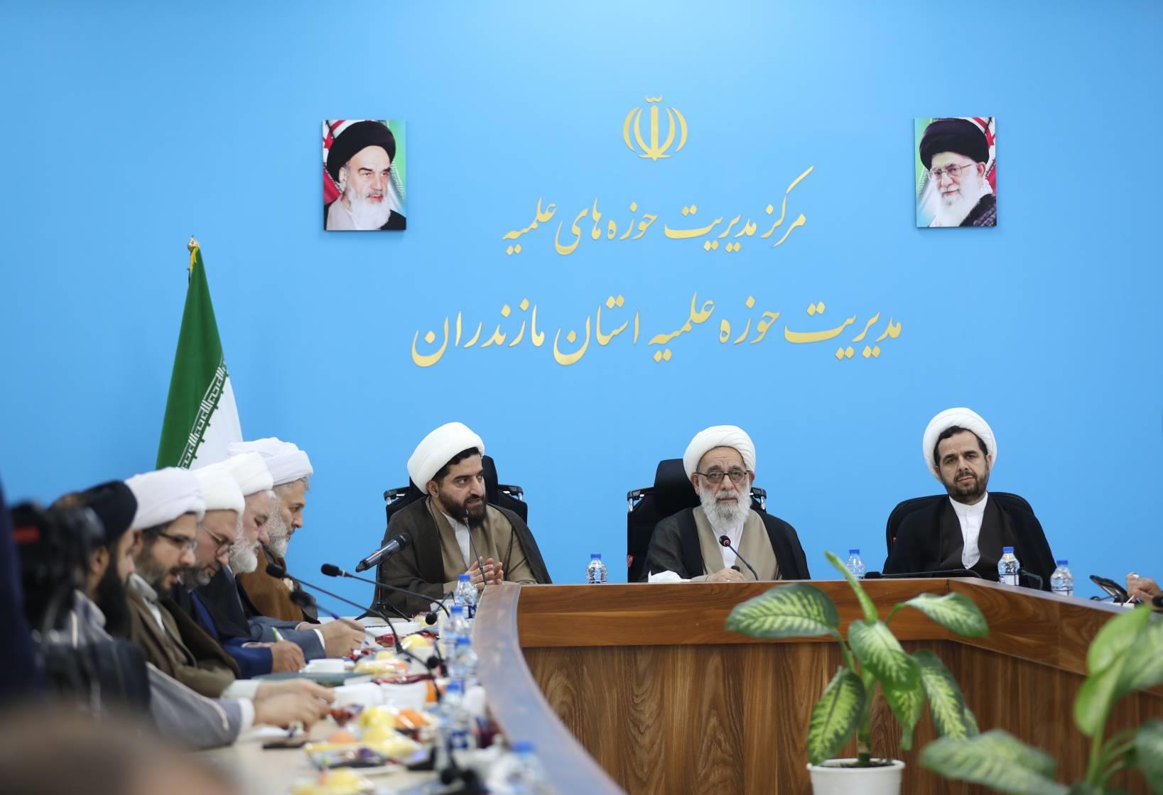 شورای معاونین مدیریت حوزه علمیه مازندران (20 آذر) (1)