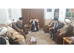 دیدار اعضای شورای عالی حوزه‌های علمیه با آیت الله العظمی شبیری زنجانی (دامت برکاته)