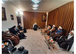 دیدار اعضای شورای عالی حوزه‌های علمیه با حضرت آیت الله العظمی نوری همدانی