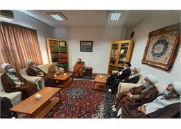 دیدار اعضای شورای عالی حوزه های علمیه با آیت الله العظمی سبحانی