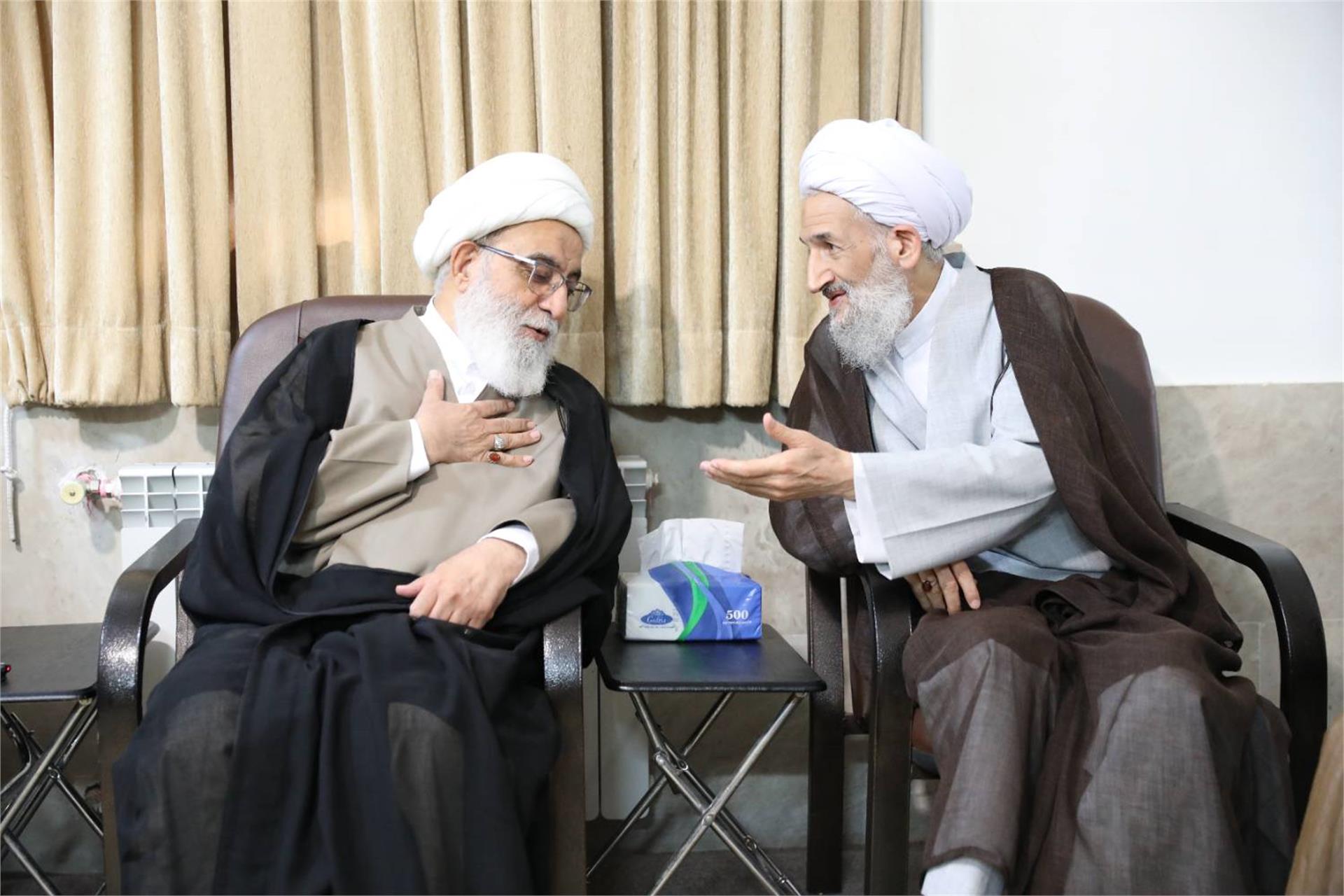 دیدار با پدر شهید محسن سلیمانی - 21 شهریور (9)