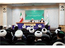 نشست دبیر شورای عالی حوزه‌های علمیه با استعدادهای برتر حوزوی برگزار شد