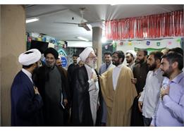 بازدید حجت الاسلام و المسلمین فرخ‌فال از مدرسه علمیه الهادی / از تأکید بر رفع دغدغه‌های معیشتی تا توصیه‌های علمی و تربیتی به