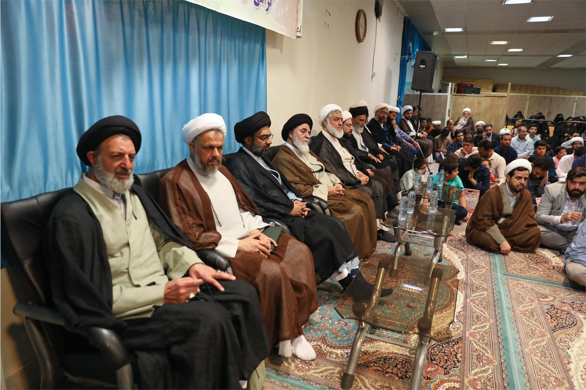 عمامه گذاری طلاب مدرسه امام محمد باقر